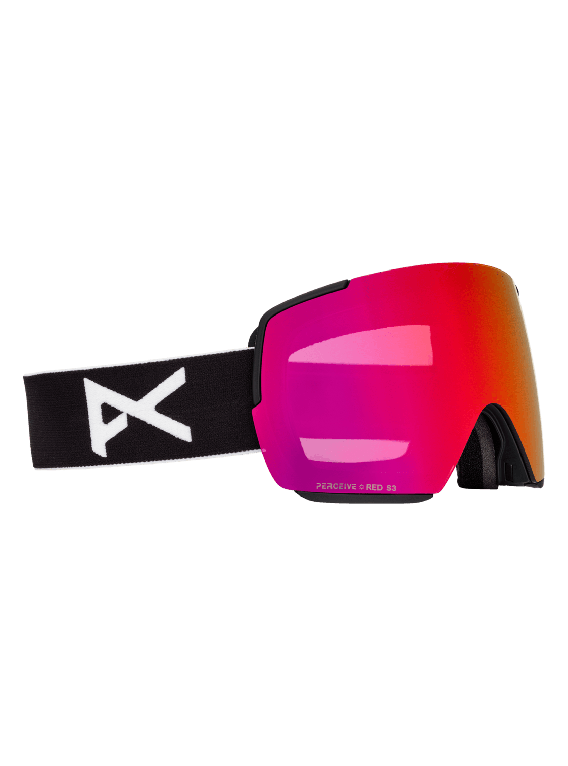 ANON M5S Black - Perceive Sunny Red + Perceive Cloudy Burst + MFI Face Mask Snow Goggle Snow Goggles Anon 