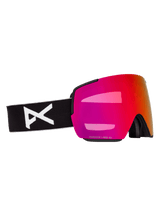 ANON M5S Black - Perceive Sunny Red + Perceive Cloudy Burst + MFI Face Mask Snow Goggle Snow Goggles Anon 