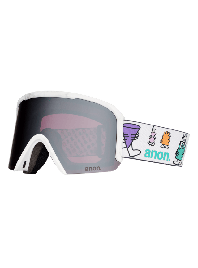 ANON Nesa LB Encounters - Perceive Sunny Onyx + Perceive Variable Violet + MFI Face Mask Snow Goggle Snow Goggles Anon 