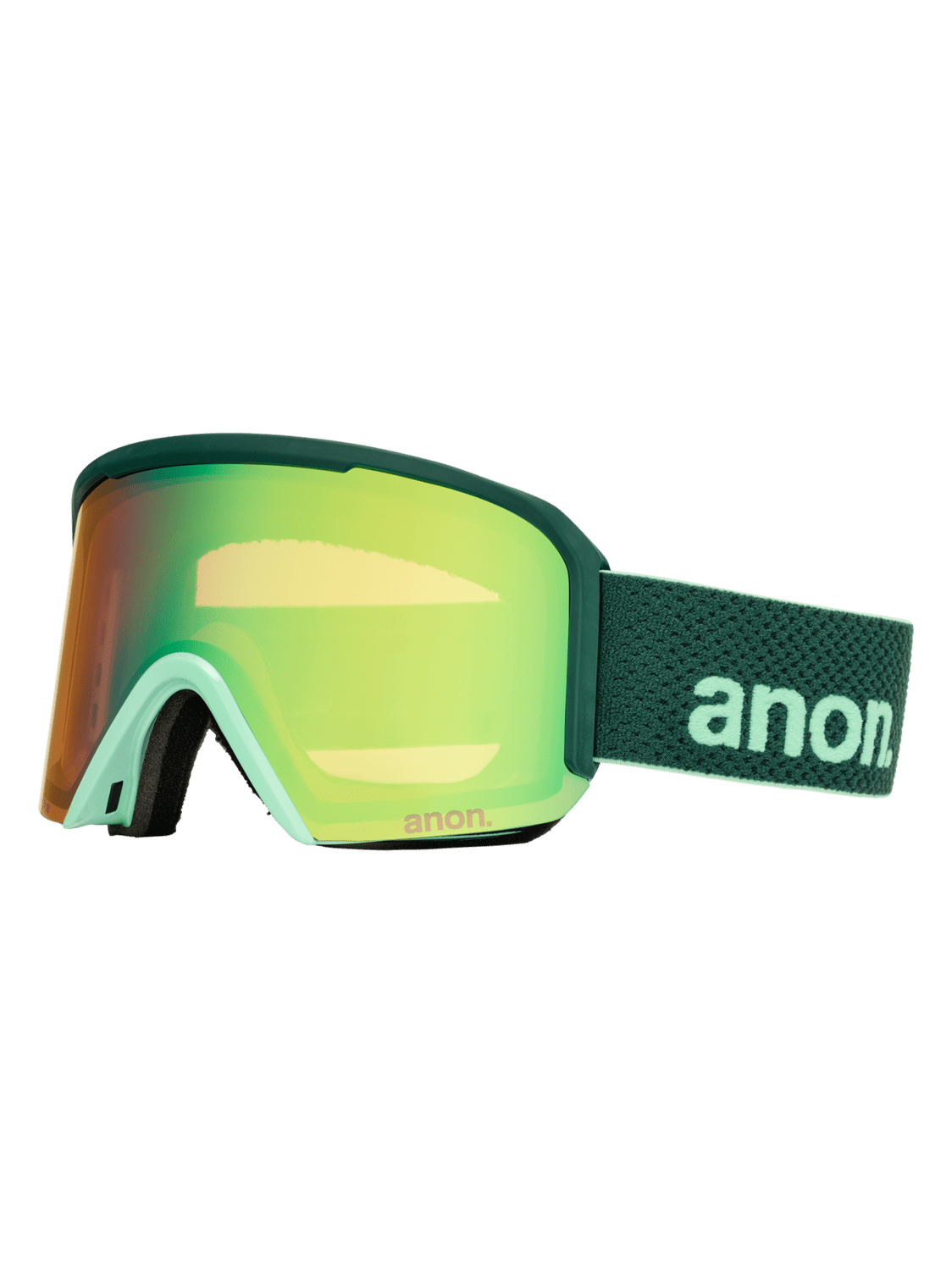 ANON Nesa Brunswick Green - Perceive Variable Green + Perceive Cloudy Pink + MFI Face Mask Snow Goggle Snow Goggles Anon 