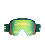 ANON Nesa Brunswick Green - Perceive Variable Green + Perceive Cloudy Pink + MFI Face Mask Snow Goggle Snow Goggles Anon 