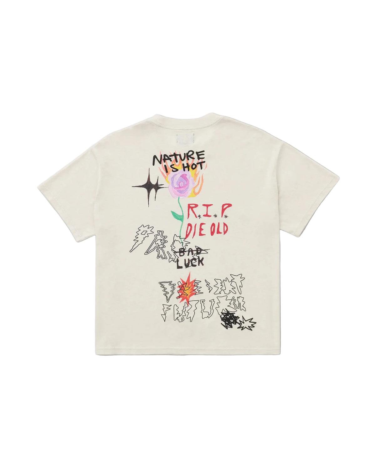 RVCA Ride The Wave Hemp T-Shirt Ceramic