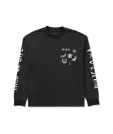 RVCA High On Life Long Sleeve T-Shirt Pirate Black Men's Long Sleeve T-Shirts RVCA 