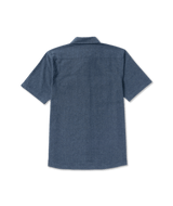 RVCA Rosa Chambray Short Sleeve Button Up Indigo Men's Short Sleeve Button Up Shirts RVCA 