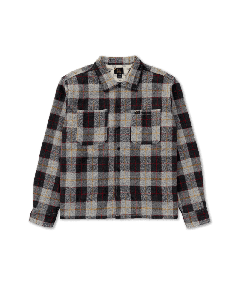 RVCA Dayshift Flannel Multi Men's Long Sleeve Button Up Shirts RVCA 