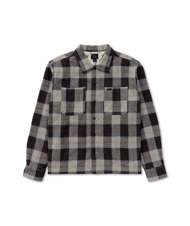 RVCA Dayshift Flannel Multi Men's Long Sleeve Button Up Shirts RVCA 