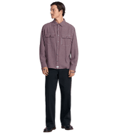 RVCA Big RVCA Flannel Long Sleeve Shirt Red Earth Men's Flannel Shirts RVCA 
