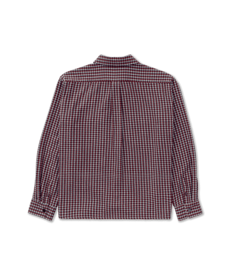 RVCA Big RVCA Flannel Long Sleeve Shirt Red Earth Men's Flannel Shirts RVCA 