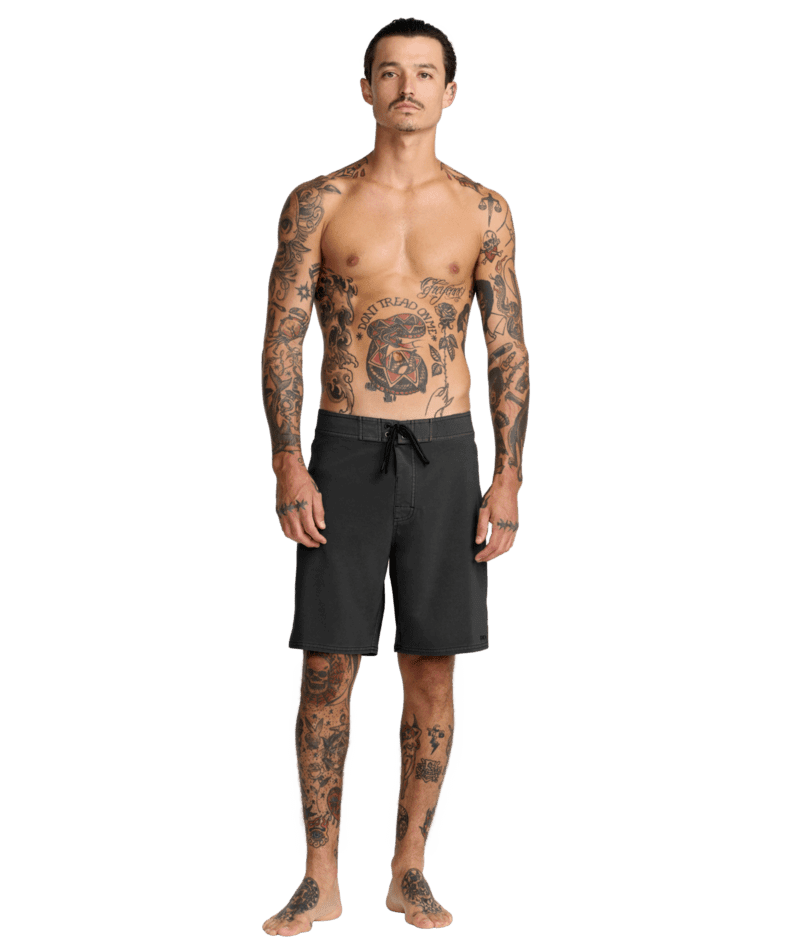 RVCA VA Pigment 19" Boardshorts RVCA Black Men's Boardshorts RVCA 