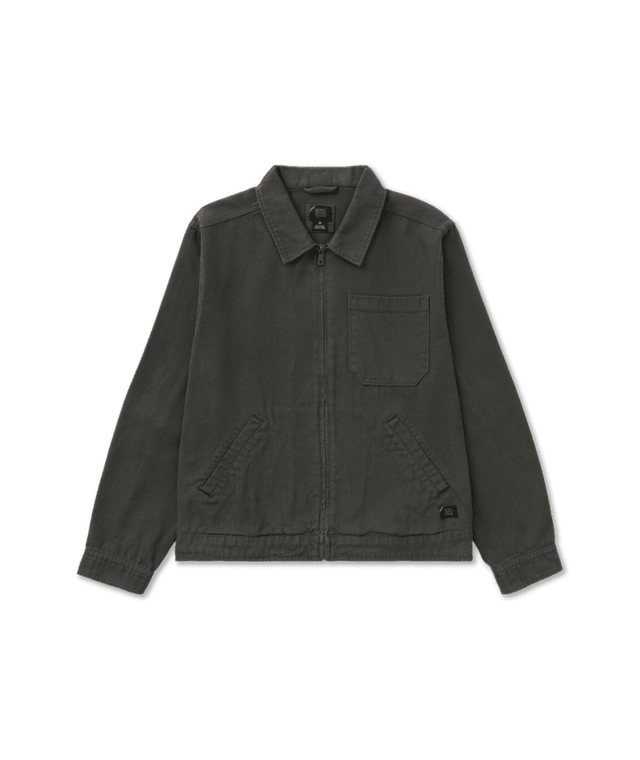 RVCA Dayshift 2 Jacket Washed Black Men's Street Jackets RVCA 