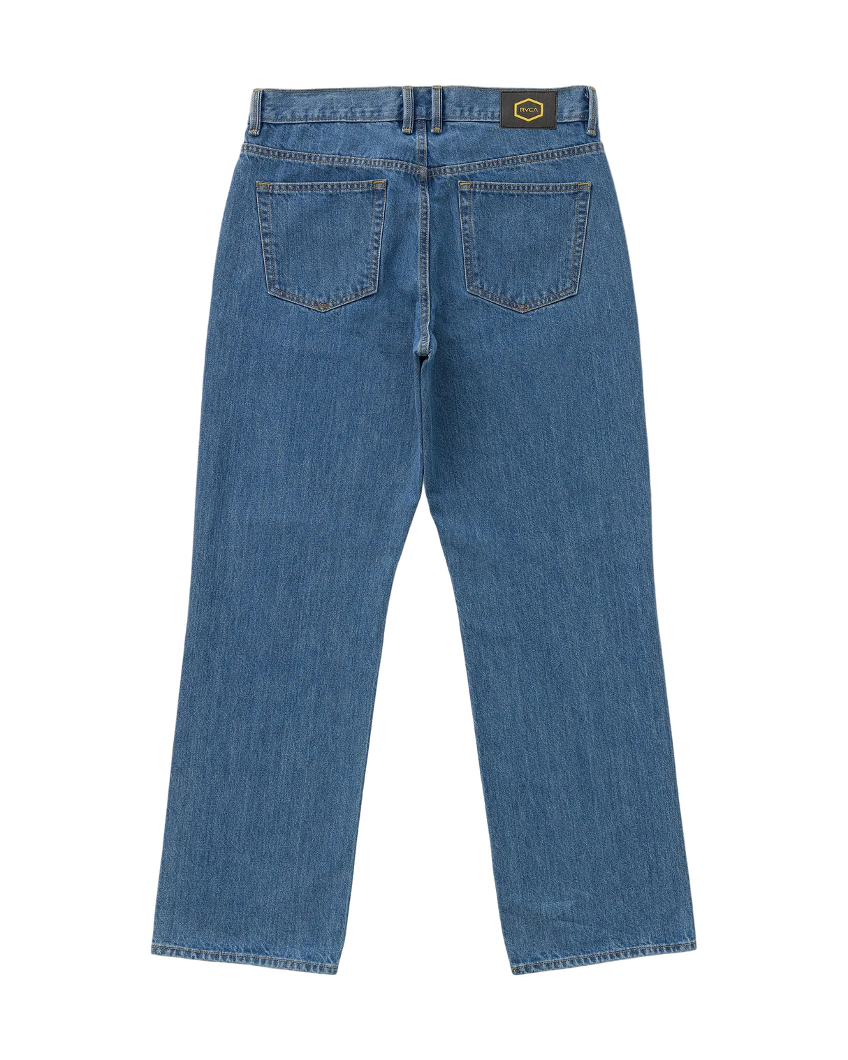 RVCA Americana Dayshift Denim Pants Blue Collar