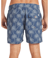 RVCA Exotica Elastic 2 Trunks Dark Denim Men's Boardshorts RVCA 