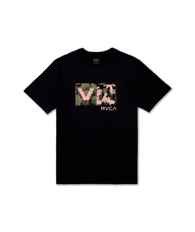 RVCA Balance Box T-Shirt Black Men's Short Sleeve T-Shirts RVCA 