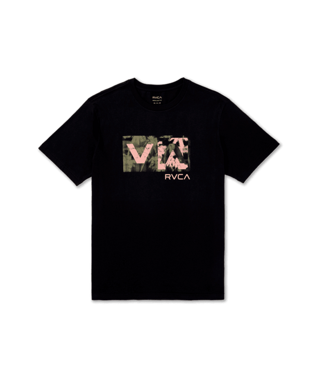 RVCA Balance Box T-Shirt Black Men's Short Sleeve T-Shirts RVCA 