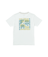 RVCA Nate Harbor T-Shirt Antique White Men's Short Sleeve T-Shirts RVCA 