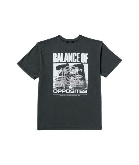 RVCA Easter Basket T-Shirt Black Men's Short Sleeve T-Shirts RVCA 