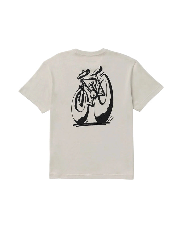 RVCA Cycle Service T-Shirt Ceramic Men's Short Sleeve T-Shirts RVCA 