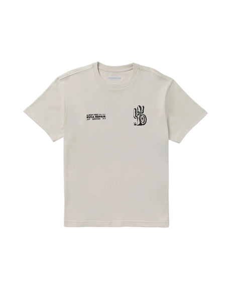 RVCA Cycle Service T-Shirt Ceramic Men's Short Sleeve T-Shirts RVCA 