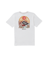 RVCA River Run T-Shirt Antique White Men's Short Sleeve T-Shirts RVCA 