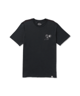 RVCA Bryce Bloom T-Shirt Pirate Black Men's Short Sleeve T-Shirts RVCA 