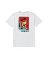 RVCA Live Bait T-Shirt Antique White Men's Short Sleeve T-Shirts RVCA 
