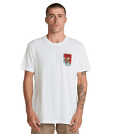 RVCA Live Bait T-Shirt Antique White Men's Short Sleeve T-Shirts RVCA 