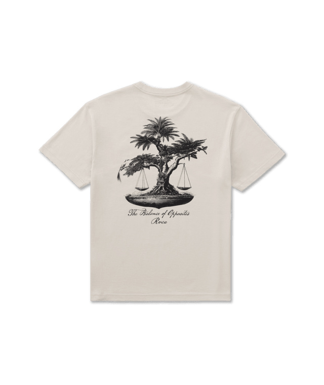 RVCA Balance Tree T-Shirt Ceramic Men's Short Sleeve T-Shirts RVCA 