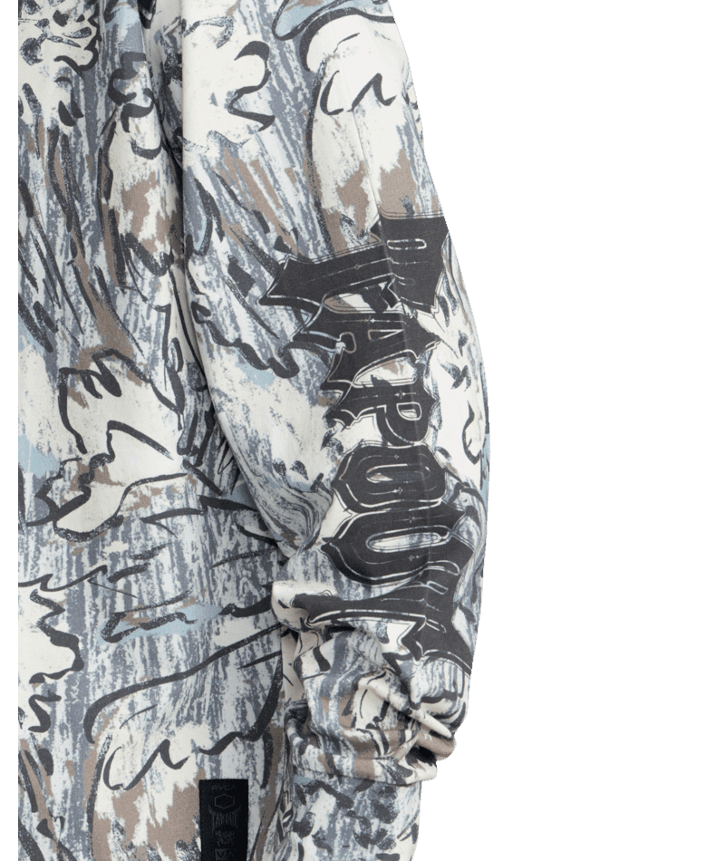 RVCA Tapout Heavyweight Long Sleeve T-Shirt Camo Men's Long Sleeve T-Shirts RVCA 