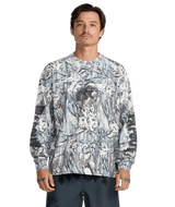 RVCA Tapout Heavyweight Long Sleeve T-Shirt Camo Men's Long Sleeve T-Shirts RVCA 