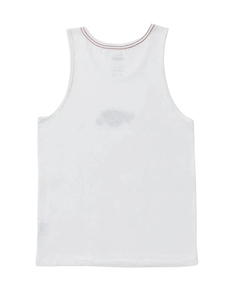 RVCA Classic Tank Top Antique White Men's Tank Tops RVCA 