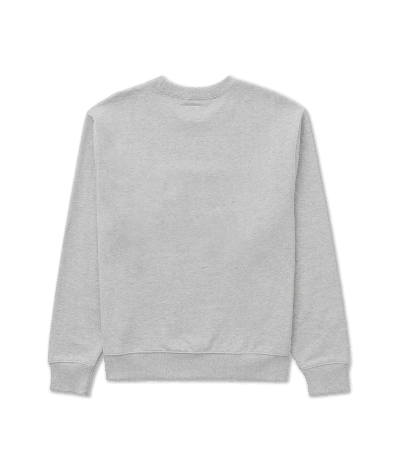 RVCA Dayshift Pocket Crew Sweatshirt Heather Grey Men's Crewnecks RVCA 