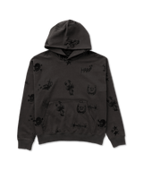 RVCA X Dani Miller Pullover Hoodie Pirate Black