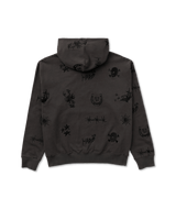 RVCA X Dani Miller Pullover Hoodie Pirate Black