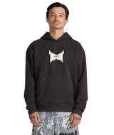 RVCA Tapout Pullover Hoodie Pirate Black Men's Pullover Hoodies RVCA 