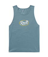 RVCA Frond Script Tank Vintage Navy Men's Tank Tops RVCA 