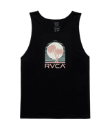 RVCA Puerto Nuevo Tank Black Men's Tank Tops RVCA 
