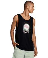 RVCA Puerto Nuevo Tank Black Men's Tank Tops RVCA 