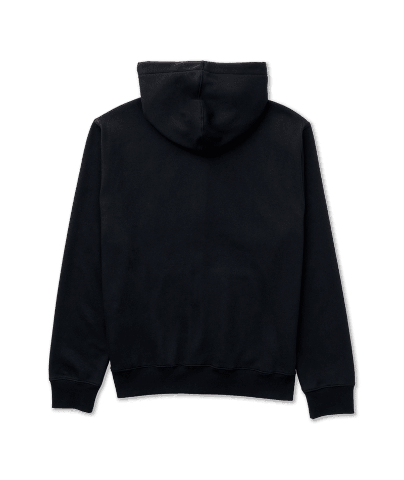 RVCA Horton ANP Zip-Up Hoodie Black Men's Zip Hoodies RVCA 