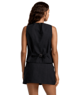 RVCA Women's Logan Vest RVCA Black Women's Vests RVCA 