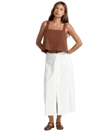 RVCA Women's Baker Top Mocha Women's Tank Tops and Halter Tops RVCA 