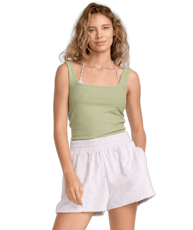 RVCA Women's Sunday Short Fog Women's Shorts RVCA 