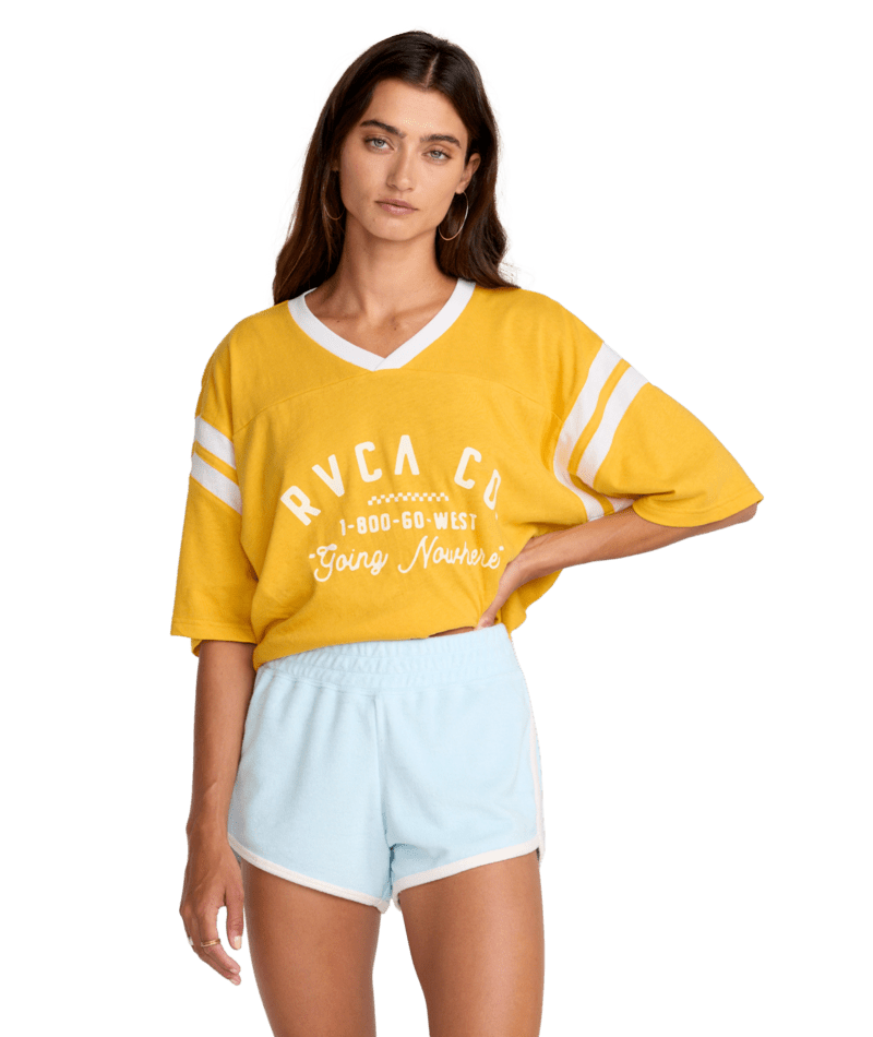 RVCA Women's VAcation Shorts Dust Blue Women's Shorts RVCA 