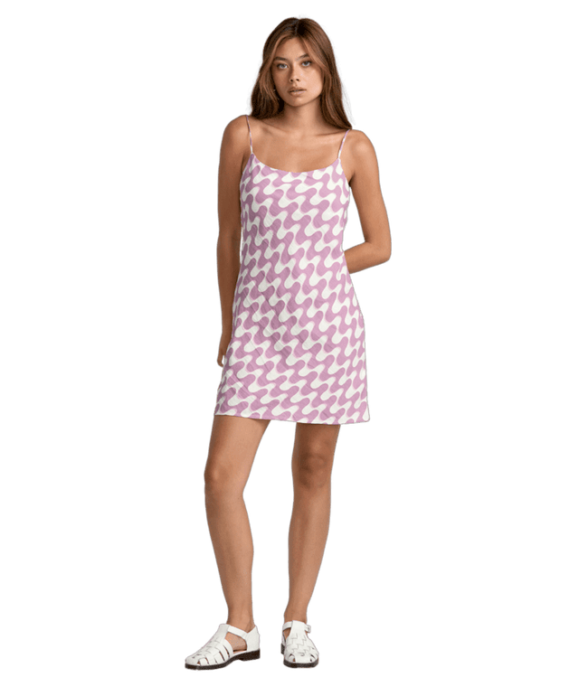 RVCA Women's Macarthur Dress Amethyst Smoke Women's Dresses RVCA 