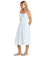 RVCA Women's Raya Midi Dress Crystal Blue Women's Dresses RVCA 
