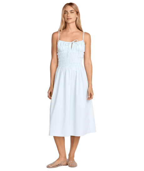 RVCA Women's Raya Midi Dress Crystal Blue Women's Dresses RVCA 