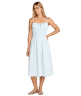 RVCA Women's Raya Midi Dress Crystal Blue Women's Dresses RVCA 