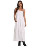 RVCA Women's New Yume Maxi Dress Whisper White Women's Dresses RVCA 