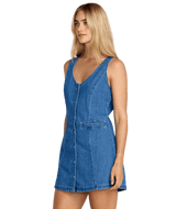 RVCA Women's Lainey Mini Dress Crystal Blue Women's Dresses RVCA 