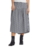 RVCA Women's Go West Midi Skirt RVCA Black Women's Skirts RVCA 