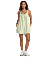 RVCA Women's Oliver Romper Lint Bright Floral Women's Rompers & Jumpsuits RVCA 